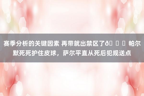 赛季分析的关键因素 再带就出禁区了😂帕尔默死死护住皮球，萨尔平直从死后犯规送点